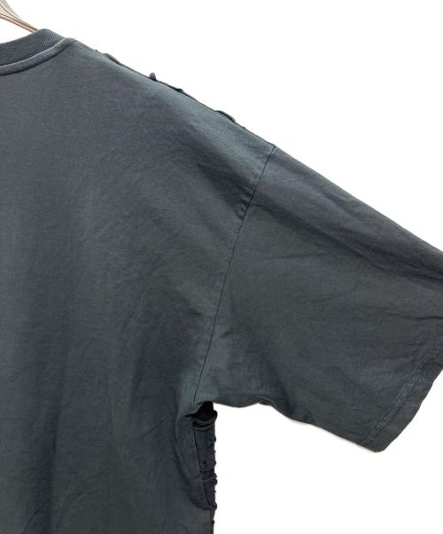 DIESEL（ディーゼル）DIESEL (ディーゼル) T-BOXT-R29 デストロイ加工 半袖Tシャツ ブラック サイズ:Sの古着・服飾アイテム