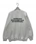 creek angler's device (クリークアングラーズデヴァイス) my first creek クルーネックスウェット ホワイト サイズ:2XL：10000円