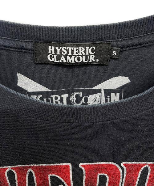 Hysteric Glamour（ヒステリックグラマー）Hysteric Glamour (ヒステリックグラマー) 半袖カットソー ブラック サイズ:Sの古着・服飾アイテム