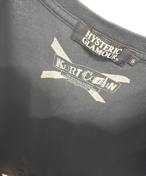 Hysteric Glamour（ヒステリックグラマー）Hysteric Glamour (ヒステリックグラマー) 半袖カットソー ブラック サイズ:Sの古着・服飾アイテム
