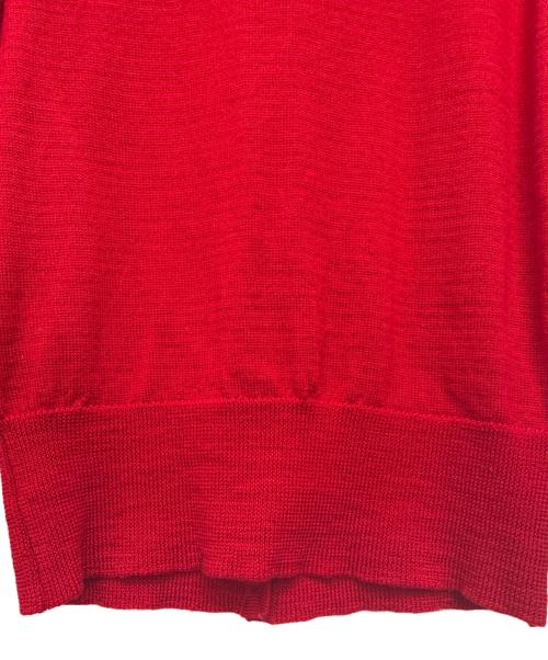 Rouje（ルージュ）Rouje (ルージュ) ウールカーディガン レッド サイズ:SIZE M (UK 34)の古着・服飾アイテム