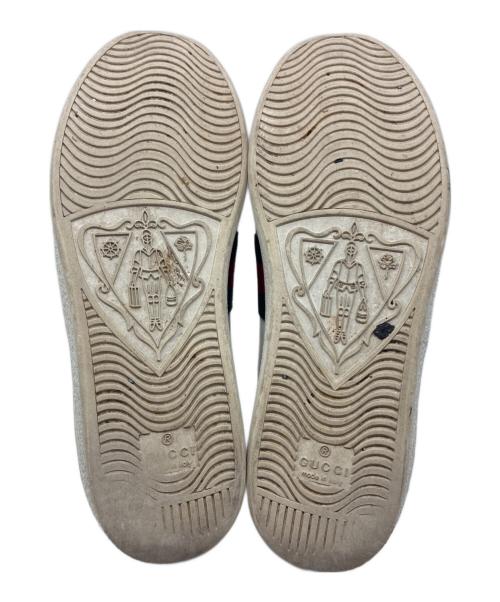 GUCCI（グッチ）GUCCI (グッチ) 〔エース〕エンブロイダリー付き ウィメンズ スニーカー ホワイト サイズ:SIZE 36 1/2の古着・服飾アイテム