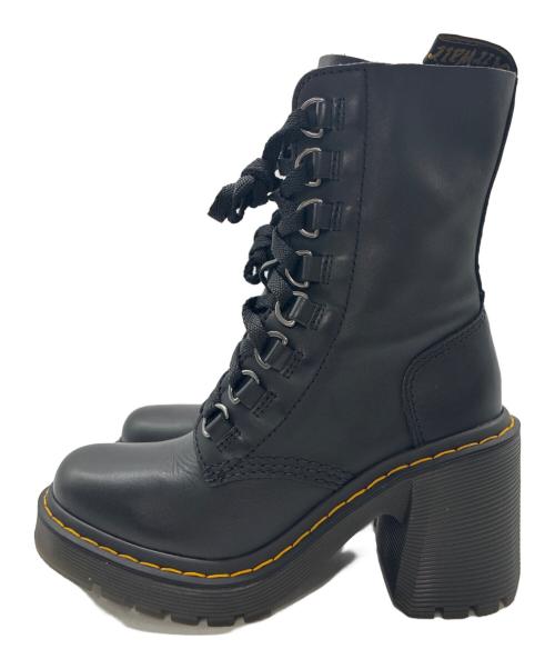 Dr.Martens（ドクターマーチン）Dr.Martens (ドクターマーチン) CHESNEY レースアップロングブーツ ブラック サイズ:UK4.EU37 (23.0 cm)の古着・服飾アイテム