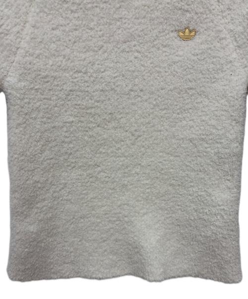 adidas（アディダス）adidas (アディダス) カットソー＆パンツセットアップ ホワイト×ブルー サイズ:Lの古着・服飾アイテム