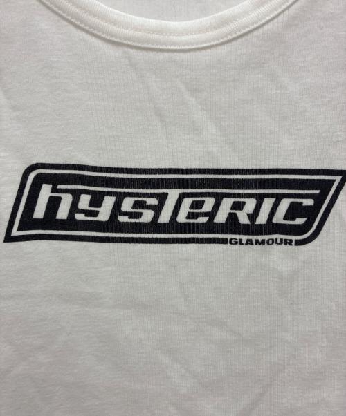 Hysteric Glamour（ヒステリックグラマー）Hysteric Glamour (ヒステリックグラマー) HYSTERIC BOX LOGO タンクトップ ホワイト サイズ:FREEの古着・服飾アイテム