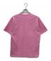 THE BLACK EYE PATCH (ブラックアイパッチ) RHINESTONE B EMBLEM TEE ラインストーン エンブレムTシャツ ピンク サイズ:L：7000円