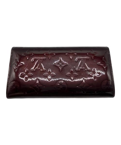 LOUIS VUITTON（ルイ ヴィトン）LOUIS VUITTON (ルイ ヴィトン) ヴェルニ ポルトフォイユ・サラ 長財布 ヴィオレットの古着・服飾アイテム