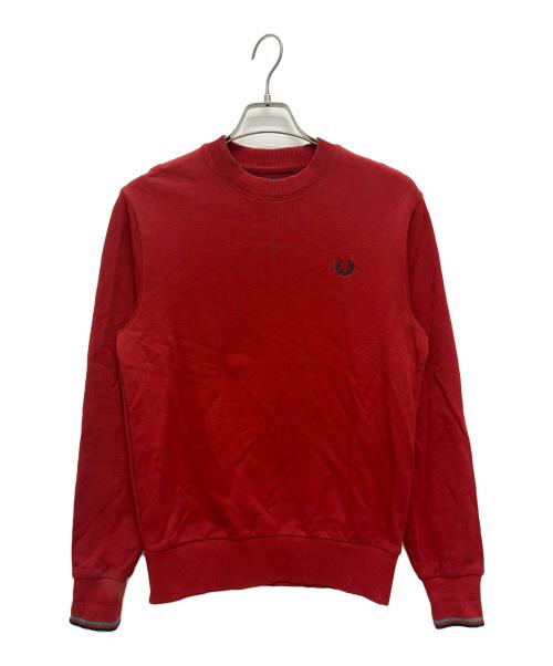 FRED PERRY（フレッドペリー）FRED PERRY (フレッドペリー) スウェット レッド サイズ:Sの古着・服飾アイテム