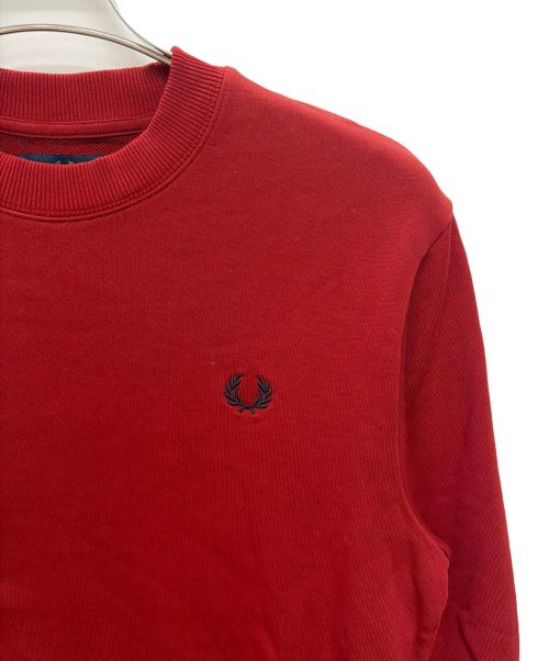 FRED PERRY（フレッドペリー）FRED PERRY (フレッドペリー) スウェット レッド サイズ:Sの古着・服飾アイテム