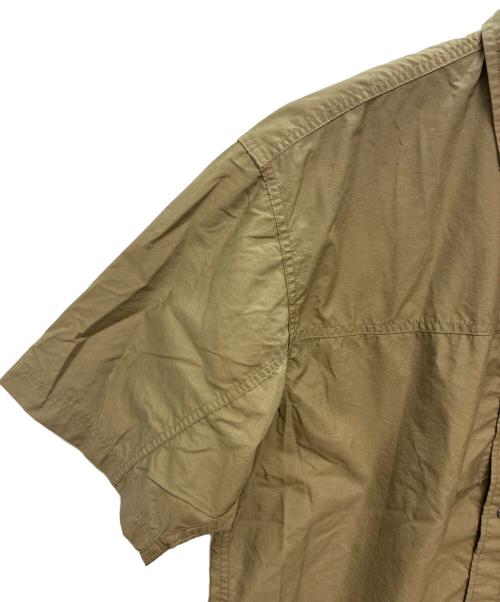 THE NORTH FACE（ザ ノース フェイス）THE NORTH FACE (ザ ノース フェイス) S/S Nuptse Shirt ショートスリーブヌプシシャツ ブラウン サイズ:XLの古着・服飾アイテム