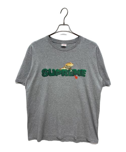 SUPREME（シュプリーム）Supreme (シュプリーム) 20ss Lizard Tee 半袖Tシャツ グレー サイズ:Mの古着・服飾アイテム