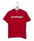 SUPREMEシュプリーム）の古着「Futura Logo Tee 半袖Tシャツ」｜レッド×ホワイト