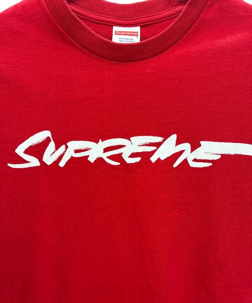 SUPREME（シュプリーム）Supreme (シュプリーム) Futura Logo Tee 半袖Tシャツ レッド×ホワイト サイズ:Sの古着・服飾アイテム