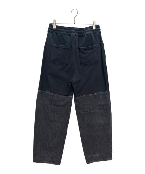 AMOMENTO（アモーメント）AMOMENTO (アモーメント) Adam et Rope (アダム エ ロペ) 別注 DRAWSTRING DENIM PANTS ブラック サイズ:Mの古着・服飾アイテム