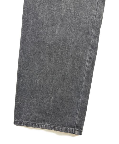 AMOMENTO（アモーメント）AMOMENTO (アモーメント) Adam et Rope (アダム エ ロペ) 別注 DRAWSTRING DENIM PANTS ブラック サイズ:Mの古着・服飾アイテム