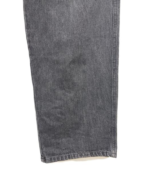 AMOMENTO（アモーメント）AMOMENTO (アモーメント) Adam et Rope (アダム エ ロペ) 別注 DRAWSTRING DENIM PANTS ブラック サイズ:Mの古着・服飾アイテム