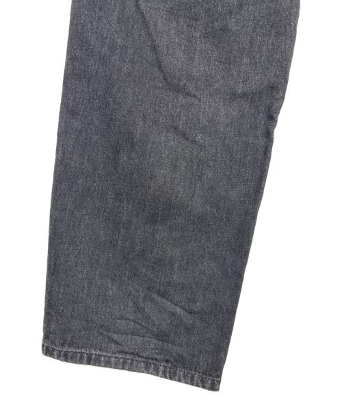 AMOMENTO（アモーメント）AMOMENTO (アモーメント) Adam et Rope (アダム エ ロペ) 別注 DRAWSTRING DENIM PANTS ブラック サイズ:Mの古着・服飾アイテム