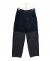 AMOMENTO（アモーメント）の古着「別注 DRAWSTRING DENIM PANTS」｜ブラック