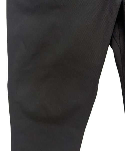 NEIGHBORHOOD（ネイバーフッド）NEIGHBORHOOD (ネイバーフッド) ツイルテーパードパンツ ブラック サイズ:Lの古着・服飾アイテム