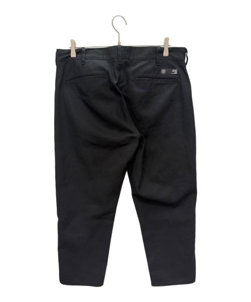 NEIGHBORHOOD（ネイバーフッド）NEIGHBORHOOD (ネイバーフッド) ツイルテーパードパンツ ブラック サイズ:Lの古着・服飾アイテム