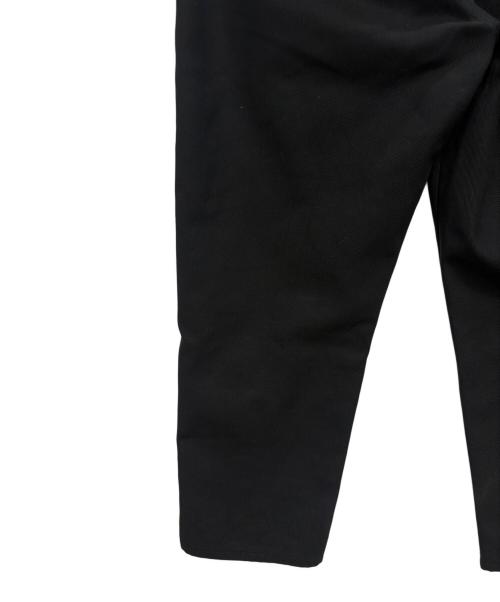 NEIGHBORHOOD（ネイバーフッド）NEIGHBORHOOD (ネイバーフッド) ツイルテーパードパンツ ブラック サイズ:Lの古着・服飾アイテム