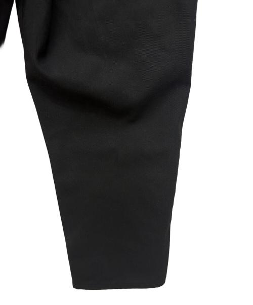 NEIGHBORHOOD（ネイバーフッド）NEIGHBORHOOD (ネイバーフッド) ツイルテーパードパンツ ブラック サイズ:Lの古着・服飾アイテム