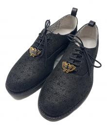 SWEAR×Keith Haring（スウェア×キースヘリング）の古着「レースアップシューズ」｜ブラック