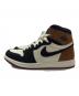 NIKE (ナイキ) Air Jordan 1 Retro High OG Love Letter SHADOW BROWN/TEAM RED-LT BRITISH TAN ブラウン×ホワイト サイズ:US8.5：17000円