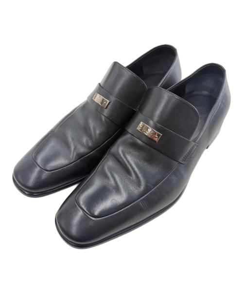 GUCCI（グッチ）GUCCI (グッチ) ローファー ブラック サイズ:41の古着・服飾アイテム