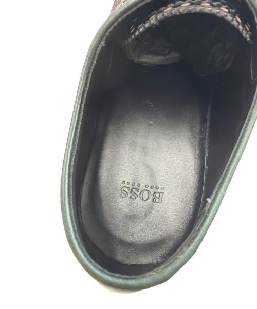 BOSS HUGO BOSS（ボス ヒューゴボス）BOSS HUGO BOSS (ボス ヒューゴボス) ビジネスシューズ ブラック サイズ:41の古着・服飾アイテム