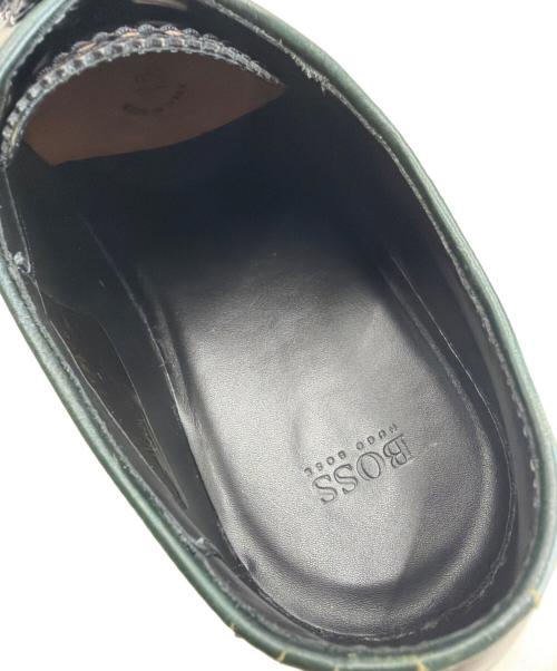BOSS HUGO BOSS（ボス ヒューゴボス）BOSS HUGO BOSS (ボス ヒューゴボス) ビジネスシューズ ブラック サイズ:41の古着・服飾アイテム