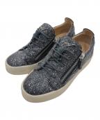 GIUSEPPE ZANOTTIジュゼッペザノッティ）の古着「Gail グリッタースニーカー」｜グレー
