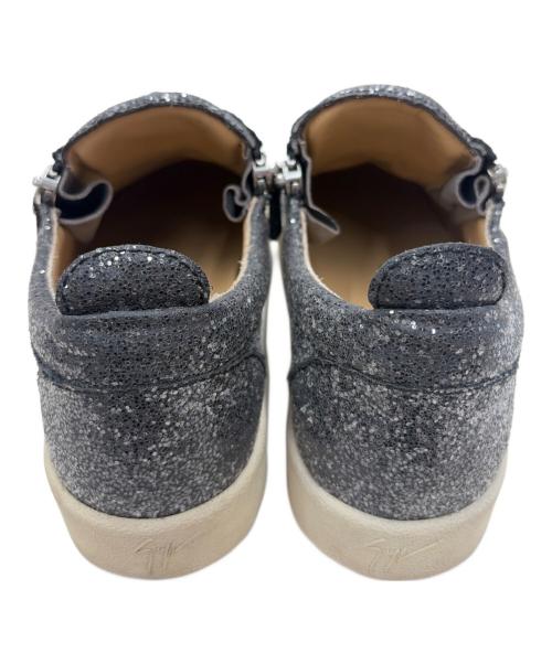 GIUSEPPE ZANOTTI（ジュゼッペザノッティ）GIUSEPPE ZANOTTI (ジュゼッペザノッティ) Gail グリッタースニーカー グレー サイズ:24cmの古着・服飾アイテム
