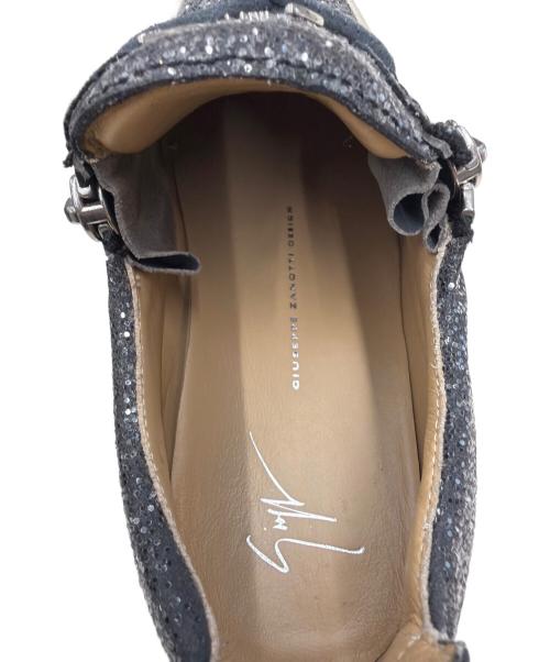 GIUSEPPE ZANOTTI（ジュゼッペザノッティ）GIUSEPPE ZANOTTI (ジュゼッペザノッティ) Gail グリッタースニーカー グレー サイズ:24cmの古着・服飾アイテム
