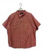 RRLダブルアールエル）の古着「ショートスリーブシャンブレーシャツ」｜ピンク