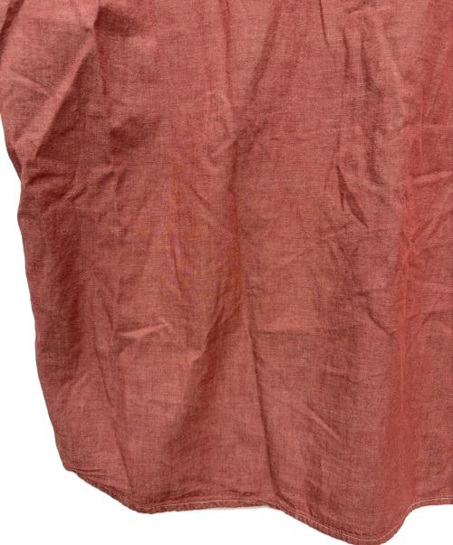 RRL（ダブルアールエル）RRL (ダブルアールエル) ショートスリーブシャンブレーシャツ ピンク サイズ:XXLの古着・服飾アイテム