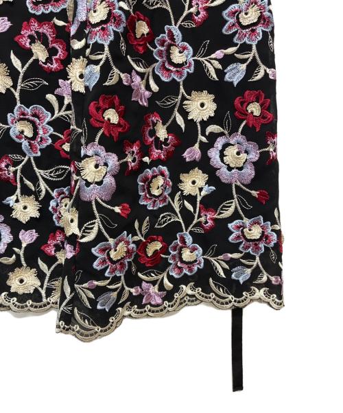 Rose Tiara（ローズティアラ）Rose Tiara (ローズティアラ) レースワンピース ブラック サイズ:42の古着・服飾アイテム