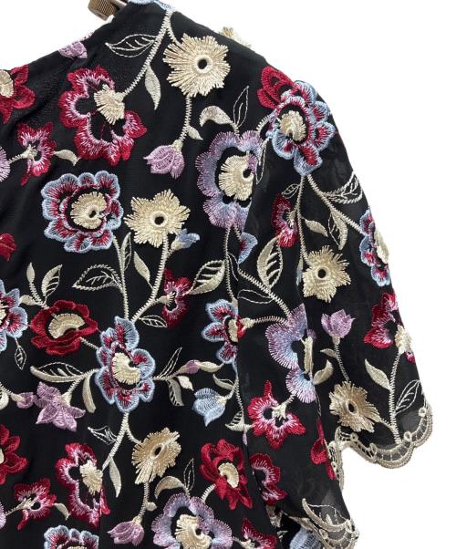 Rose Tiara（ローズティアラ）Rose Tiara (ローズティアラ) レースワンピース ブラック サイズ:42の古着・服飾アイテム