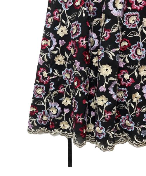 Rose Tiara（ローズティアラ）Rose Tiara (ローズティアラ) レースワンピース ブラック サイズ:42の古着・服飾アイテム