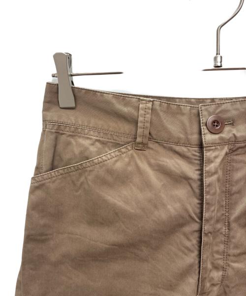 LEMAIRE（ルメール）LEMAIRE (ルメール) コットンワイドパンツ ブラウン サイズ:SIZE 34の古着・服飾アイテム