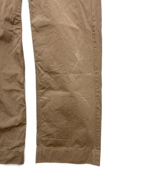 LEMAIRE（ルメール）LEMAIRE (ルメール) コットンワイドパンツ ブラウン サイズ:SIZE 34の古着・服飾アイテム