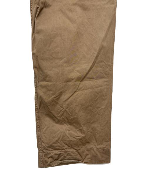 LEMAIRE（ルメール）LEMAIRE (ルメール) コットンワイドパンツ ブラウン サイズ:SIZE 34の古着・服飾アイテム