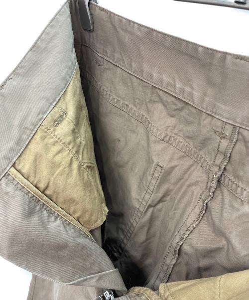 LEMAIRE（ルメール）LEMAIRE (ルメール) コットンワイドパンツ ブラウン サイズ:SIZE 34の古着・服飾アイテム