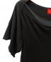 Vivienne Westwood RED LABEL (ヴィヴィアンウエストウッドレッドレーベル) 半袖ワンピース ブラック サイズ:M：5000円