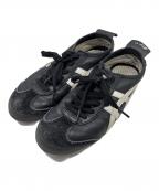Onitsuka Tigerオニツカタイガー）の古着「MEXICO'66 ローカットスニーカー」｜ブラック×ホワイト