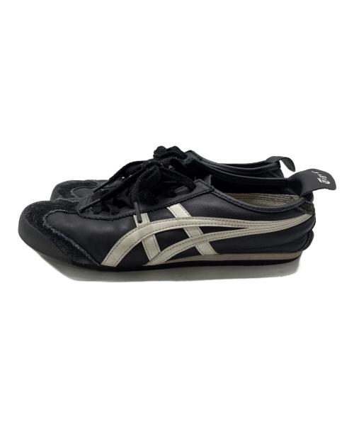 Onitsuka Tiger（オニツカタイガー）Onitsuka Tiger (オニツカタイガー) MEXICO'66 ローカットスニーカー ブラック×ホワイト サイズ:24.5cmの古着・服飾アイテム
