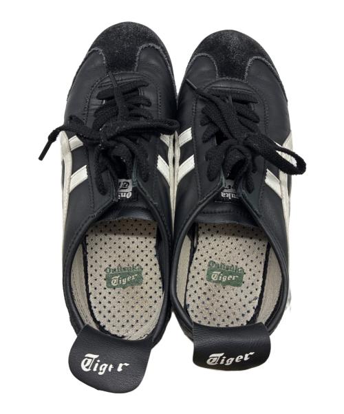 Onitsuka Tiger（オニツカタイガー）Onitsuka Tiger (オニツカタイガー) MEXICO'66 ローカットスニーカー ブラック×ホワイト サイズ:24.5cmの古着・服飾アイテム
