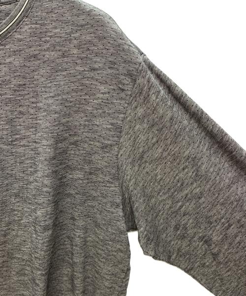 RRL（ダブルアールエル）RRL (ダブルアールエル) インディゴ ジャカード ヘンリーネック シャツ ブラック/マルチ サイズ:XXLの古着・服飾アイテム