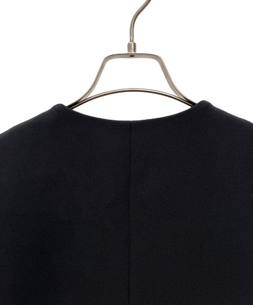 CELFORD（セルフォード）CELFORD (セルフォード) 23AWパールネックロングベスト ブラック サイズ:SIZE ONEの古着・服飾アイテム
