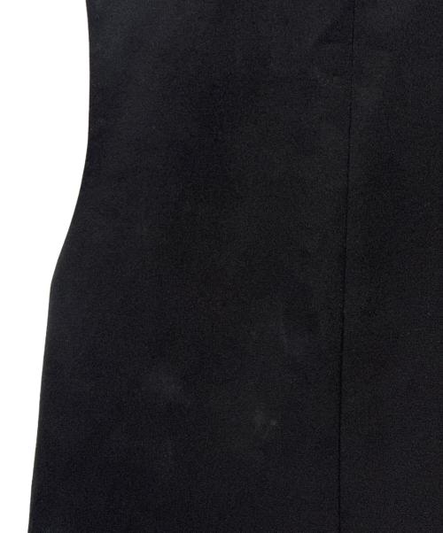 CELFORD（セルフォード）CELFORD (セルフォード) 23AWパールネックロングベスト ブラック サイズ:SIZE ONEの古着・服飾アイテム